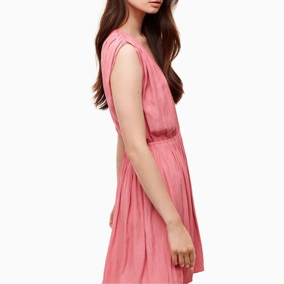 WILFRED - Women’s Almeida Pleated Dress, Black, Medium - Picture 5 of 7